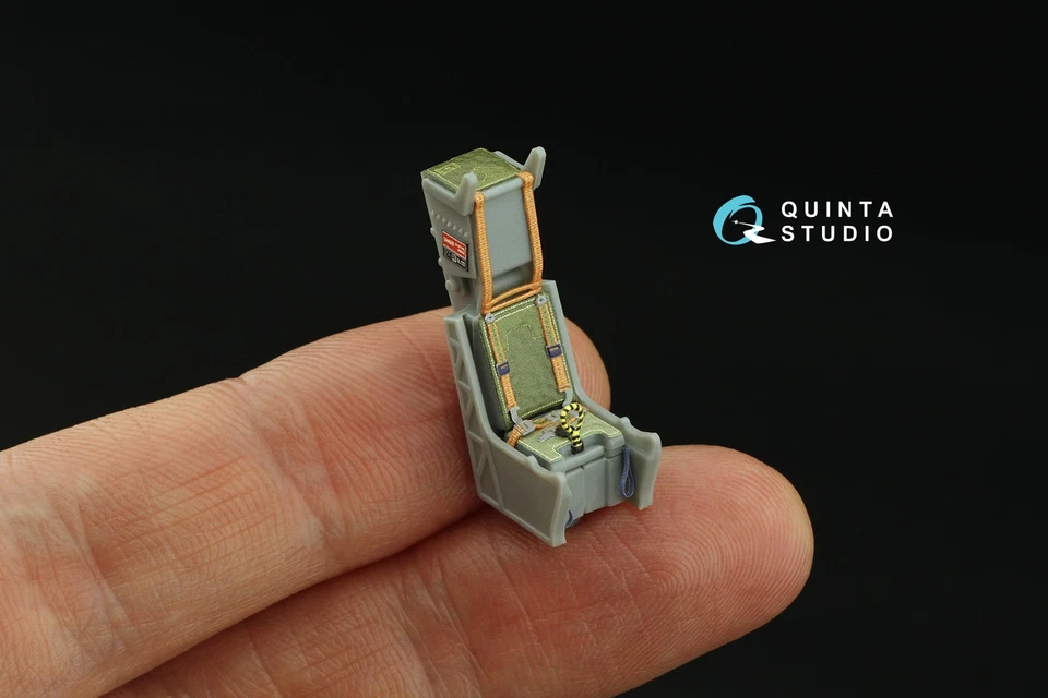 Quinta Studios 1/48 EMB-312 TUCANO 3D PRINTED & COLORED INTERIOR SET Hobby Boss - Image 3 of 4