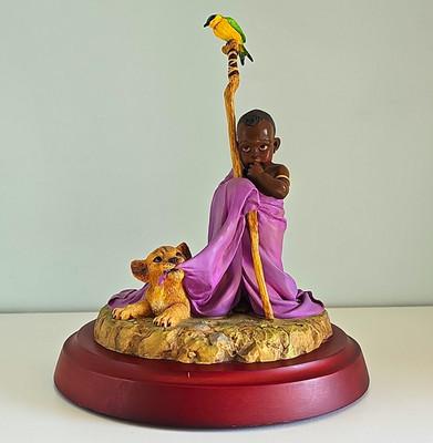 Thomas Blackshear Ebony Visions The Heirs 1996 Limited Edition Resin Figurine