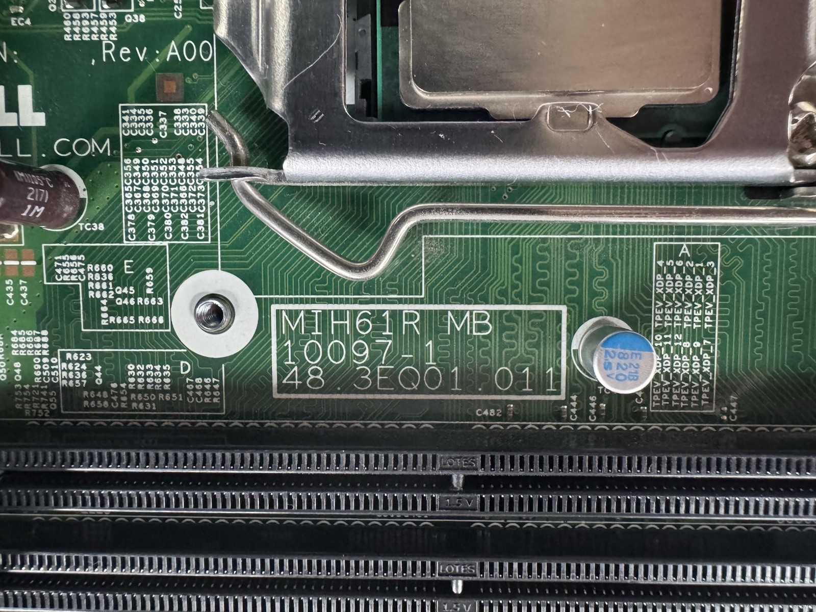 Dell 0M5DCD Motherboard with Intel Core i5-2400 CPU 3.1GHz Quad-Core – Pulled