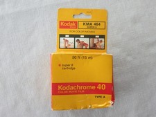 Vintage Kodak Kodachrome 40 Color Movie Film, Type A, KMA 464