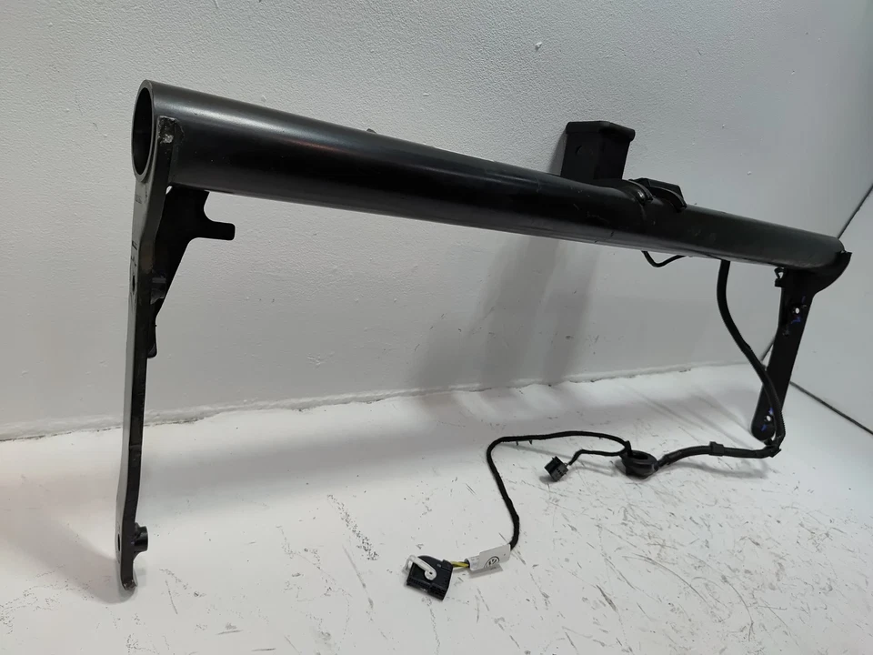 Barra de enganche remolque remolque parachoques trasero Volkswagen Atlas 2018-2020 con cable OEM Foto 2 de 4