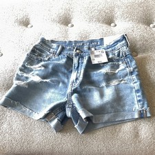 American Eagle Strigid Light Wash Relaxed Cuf...
