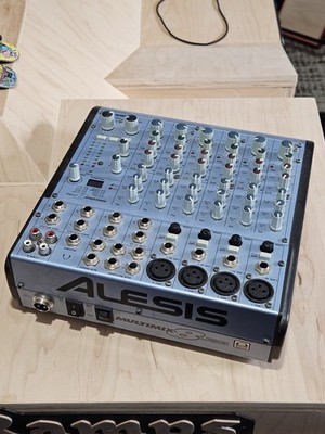 Alesis Multimix 8 USB 8-Channel StudioMixer (Unit Only No Power Cord)