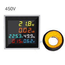 Power Frequency Meter Active Power Measurement Automatic Saving Function