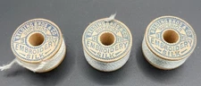3 Belding Brothers & Co Superior Silk Embroidery Thread Spools Antique 3 Yards