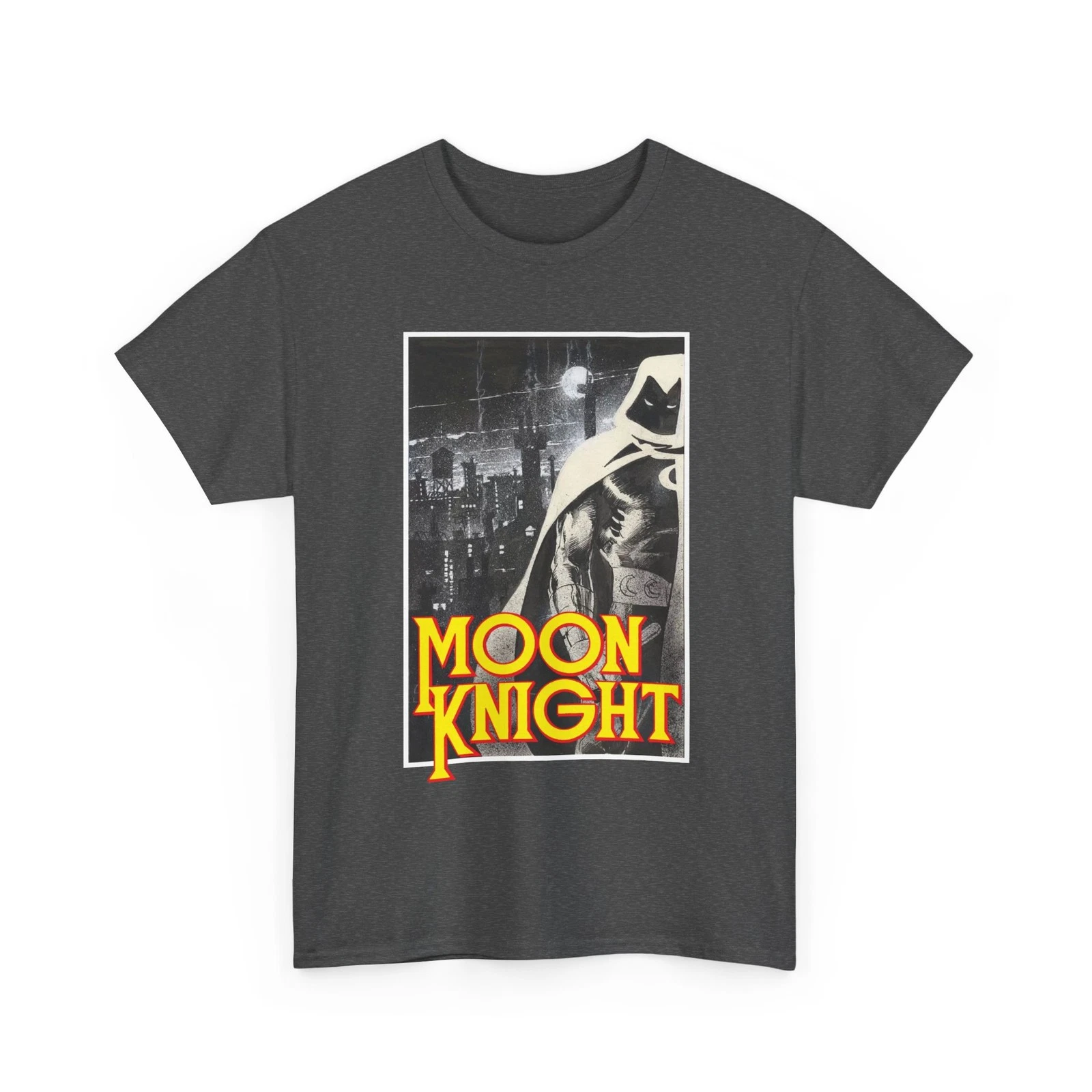 Moon Knight T-Shirt - Bill Sienkiewicz Art - Marvel Comics 1980s