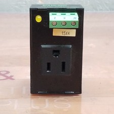 Murr Elektronik 676152 Power Socket, 110V, 15A, Rail Mount - USED