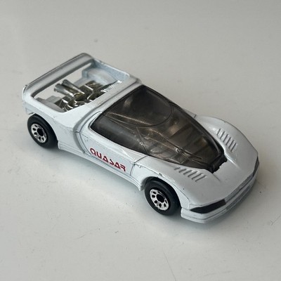 Matchbox Peugeot Quasar Concept Car weiß MB-49 Vintage 1986-7 Diecast