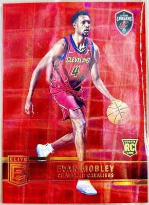 Evan Mobley RC 2021/22 Panini Elite HYPER RED #246 Rookie Cavs Rare Parallel SP