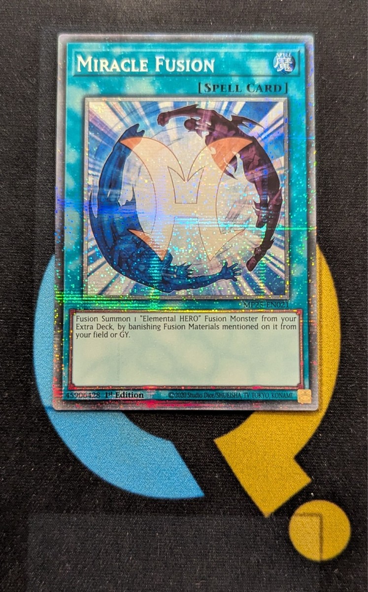 MP25-EN021 Miracle Fusion Starlight Rare 1st Edition YuGiOh Card