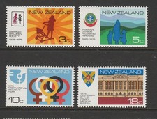 New Zealand 1975 Anniversaries SG 1065-1068 MNH