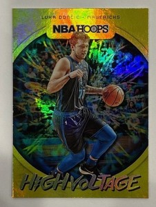 2019-20 Panini NBA Hoops High voltage Card No.9 Luka Doncic
