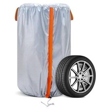 Large Tire Covers for Storage - Seasonal Tire Storage Bag Waterproof L-35 Inch