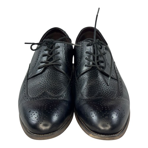 La Milano Shoes Mens 12 Harris Wingtip Oxford Genuine Leaather Lace up Business - Picture 2 of 9