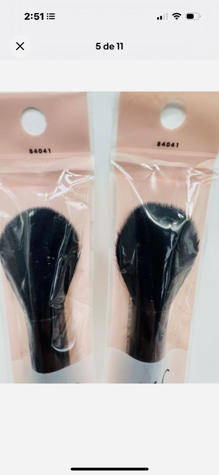 e.l.f. Highlighting Brush Black 84041 Lot of 4 Makeup Brushes