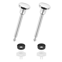 1 Set Badewannen-Ablauf Reparaturset FüR Ventilstiel, Dichtung, Klappe, Silber