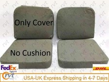 Front Seat Cover  Set For Willys JeepCJ2A/CJ3A/B Canvas Cover - No Cushion