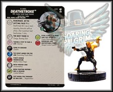 DC Heroclix DEATHSTROKE - 001 Common Rebirth Set 1