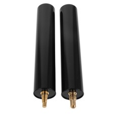 2 Pcs Billiard Cue Extension Accessories Billiards Butt End Extender