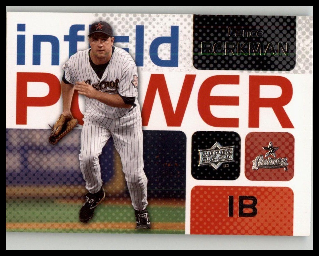 2008 Upper Deck #IP-LB Lance Berkman Infield Power