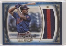 2021 Topps Definitive Collection Jumbo Relic Blue 19/30 Byron Buxton #DJR-BB 5w7