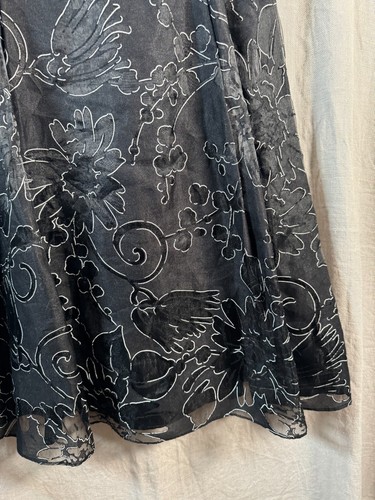 White House Black Market Dress Womens 8 Black Lace Romantic Elegant Minimalist - Picture 2 of 11