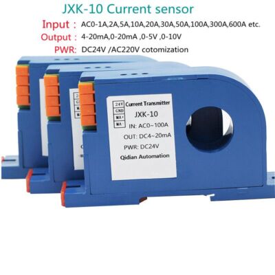 Transmitter Hall Sensor Output Frequency Resistance Transducer DC24V DC0-10V