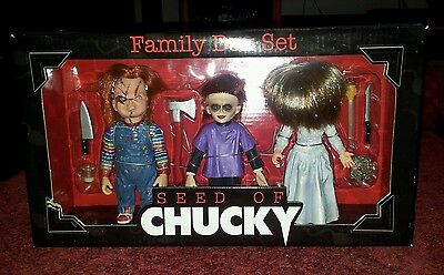 NECA Child's Play Seed Of Chucky Family Box Set One of a NECA Child's Play Seed Of Chucky Family Box Set One of a