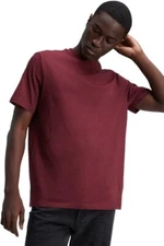 Calvin Klein Men's Smooth Cotton Liquid Touch Crewneck T-Shirt, Tawny Port, M