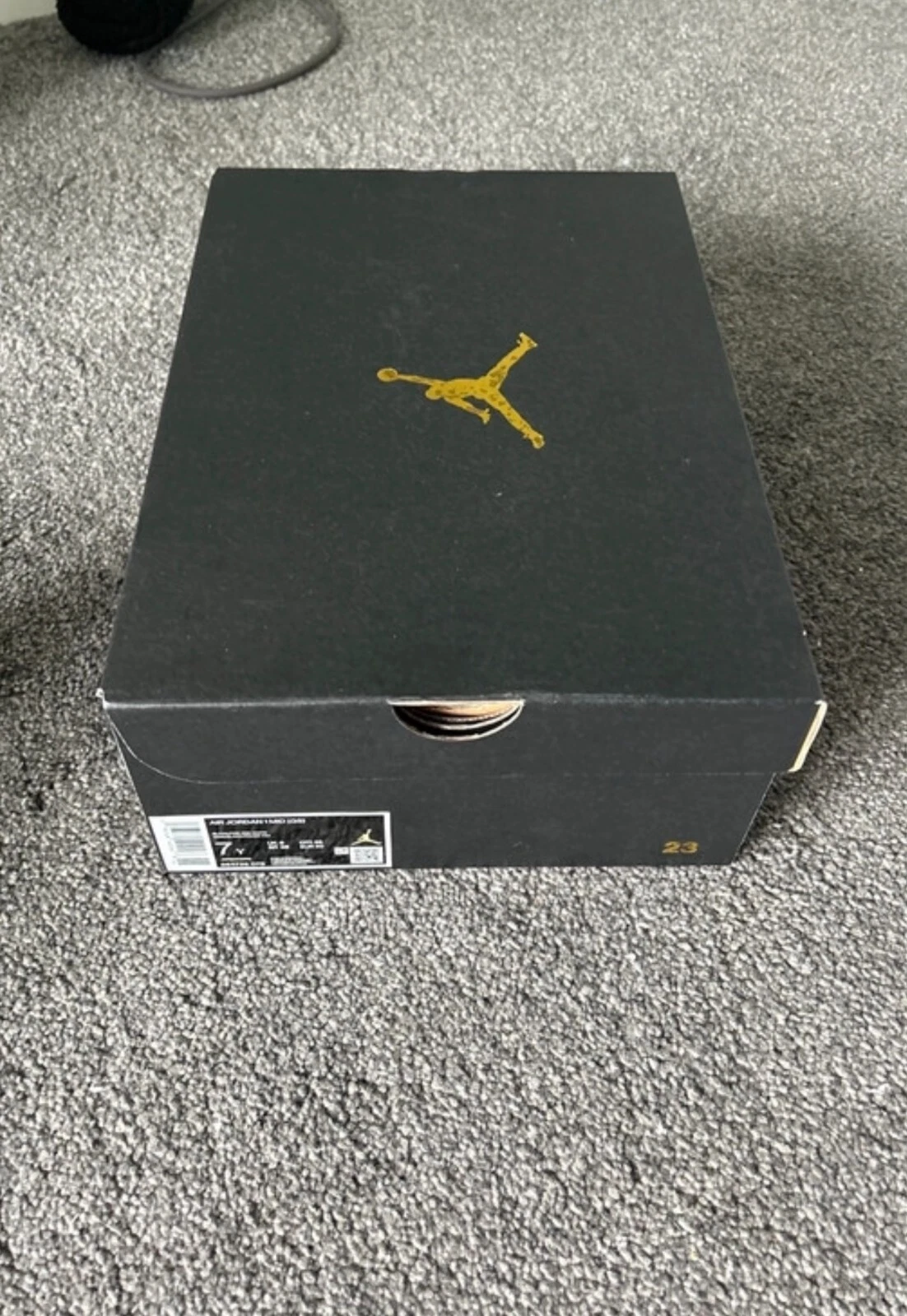 NIKE AIR JORDAN 1 MID GYM ROSSO BIANCO NERO UK 6