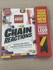 Lego Chain Reactions: Design and Build Amazing Moving Machines Manual - By Klutz