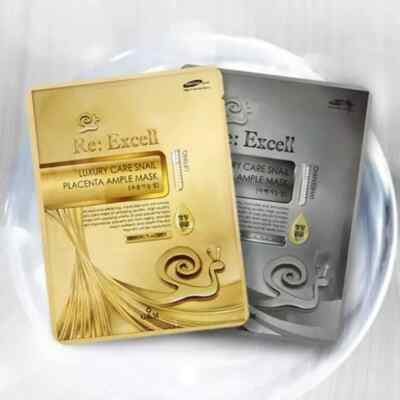 ReExcell Premium Snail Mask Pack 25ml Whitening & lifting 2 kinds, 30ea + 10ea