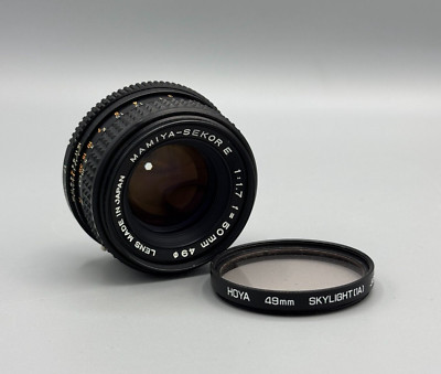 Mamiya-Sekor E 50 mm 1:1.7 Objektiv 35mm Film camera lens - GETESTET - TOP