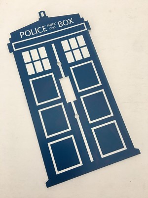 Doctor Who TARDIS Light Switch Cover