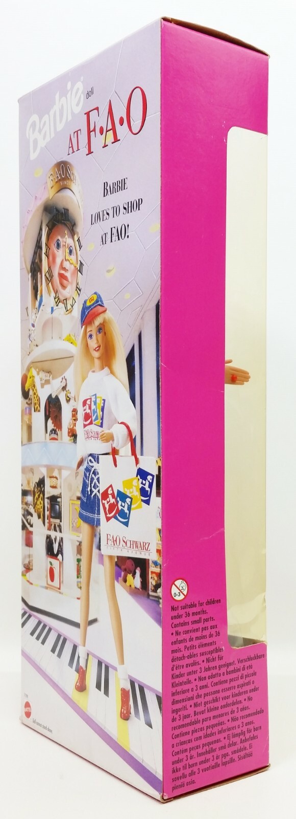 fao schwarz barbie section