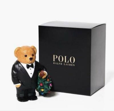 Polo Ralph Lauren Polo Bear in tuxedo Figure Doll Toy figure 12cm
