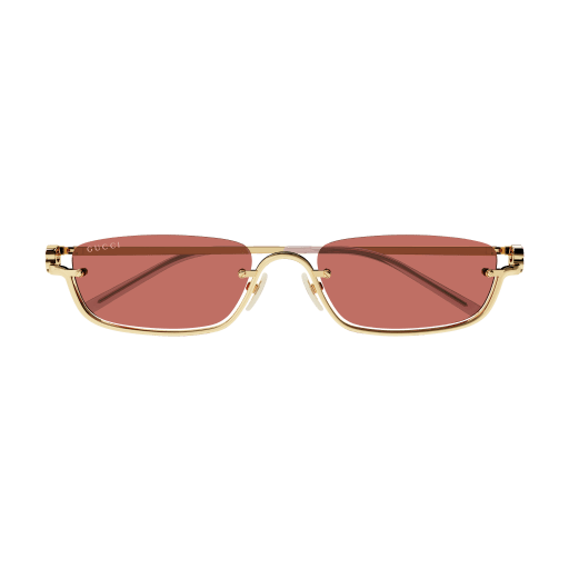 Gucci GG1278S 003 Sunglasses Woman Gold | eBay
