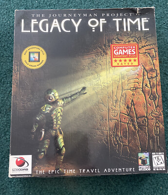 The Journeyman Project 3: Legacy of Time - PC Big Box Discs NM