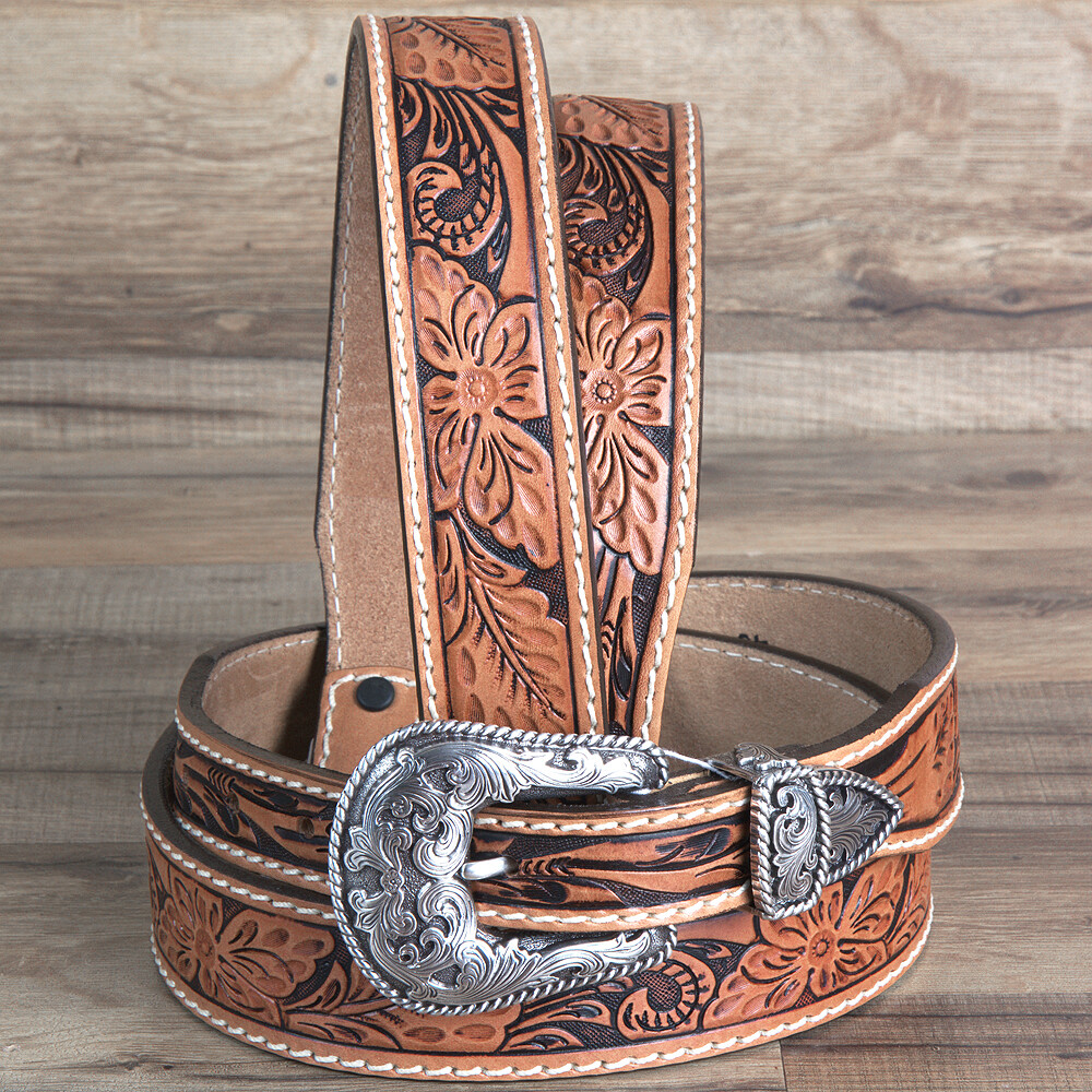 C-4-40 40 BRIGHTON 1 1 2 WIDE MESA WINE MENS LEATHER FLORAL ENGRAVED COWBOY BE C-4-40 40 BRIGHTON 1 1 2 WIDE MESA WINE MENS LEATHER FLORAL ENGRAVED COWBOY BE