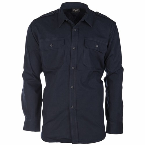 MIL-TEC LONG SLEEVE FIELD SHIRT NAVY 