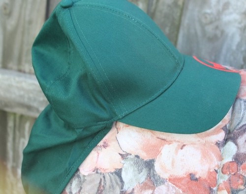 BUNNINGS WAREHOUSE KIDS' CAP WITH NECK 
