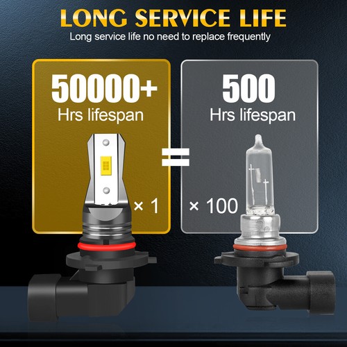 Per Chevy Silverado 1500 2500 HD 2003-2005 2006 9145 Lampadine LED Guida Fendinebbia - Foto 6 di 10