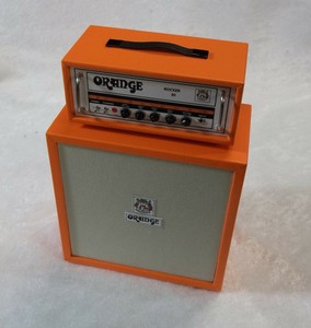 orange amp cabinet