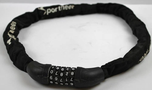 Sportneer Bike Chain Five Digit Combination Anti-Theft Bike Lock