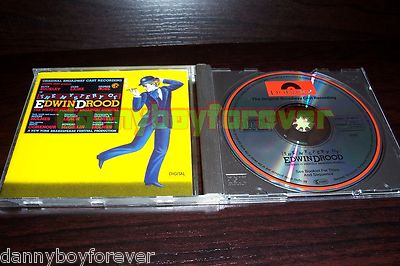The Mystery of Edwin Drood Original Broadway Cast Recording CD West Germany 01