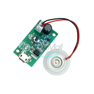 DC5V Micro USB Ultrasonic Mist Maker Atomizing Fogger Ceramic Humidifier PCB