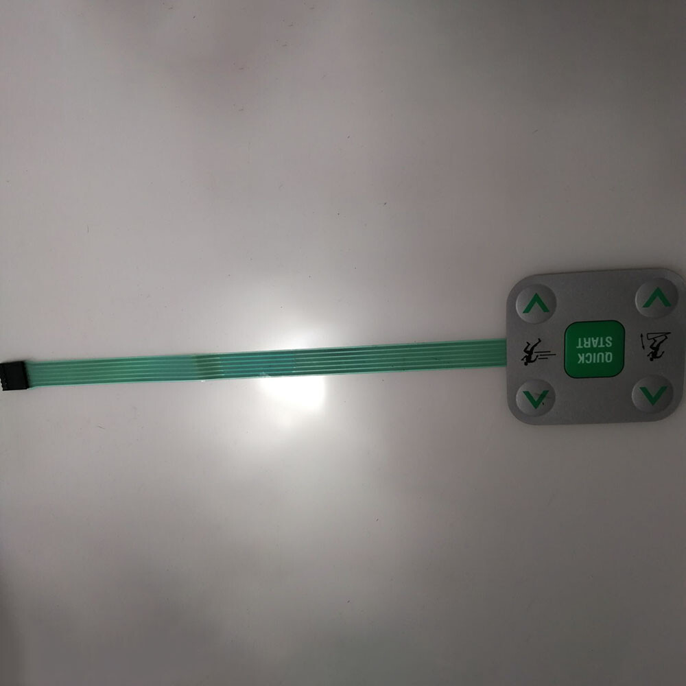 Per Precor 932i Pulsante Tapis Roulant Pannello Pellicola Interruttore Membrana Cinque Pulsanti