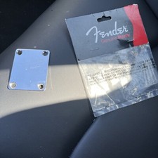 Fender Chrome Neck Plate NOS 