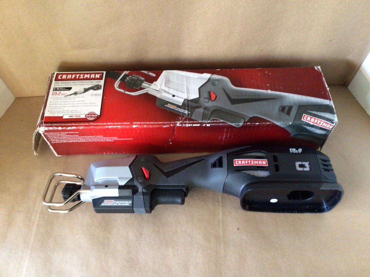 Craftsman one sale handed reciprocating saw