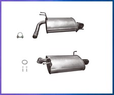 Endschalldämpfer L+R für Honda Accord VII 2.4 140KW Stufenheck Auspuff Dichtung